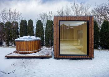Sauna Fińska RelaxOne od LoftoweDomy - 2 osoby wersja LUX