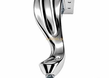 Nóżka meblowa Ludwik metalowa chrom h-145