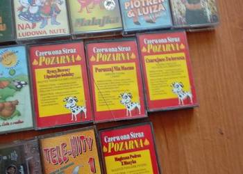 Kasety i płyty CD stan bdb