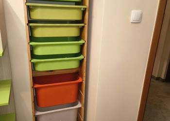IKEA Trofast, regał z kuwetami 175x44x30 cm