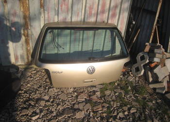 Klapa tylna kompletna Volkswagen Golf IV 97-03 hatchback złota