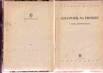 (4233) CZŁOWIEK NA DRODZE – ALBERT MALTZ