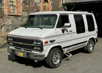 Chevrolet inny G20 Short Van poszukiwana edycja krótki niski V8 350 PROMOC…