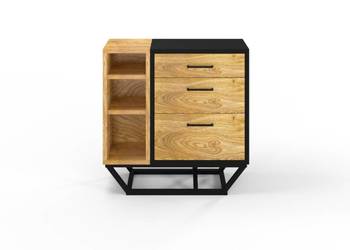 Komoda Loftowa Dębowa SANKI