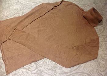 Golf Sweter Carmelowy Beżowy Damski STRADIVARIUS rozm S