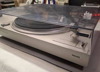 Philips F111 – gramofon | napęd paskowy | sprawny | bez wkładki