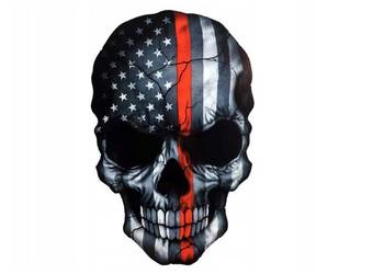 Naklejka na motocykl ,skuter, auto czaszka