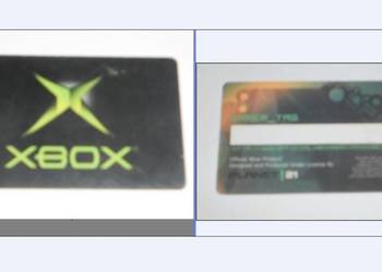 karta xbox classic pamiątka
