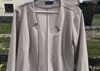 Soft Beige Tailored Blazer