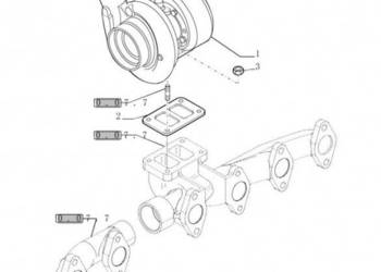 New Holland T6090 Regen turbosprezarka 2854829R