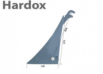 Pierś HARDOX 600600/L części do pługa VOGEL NOOT