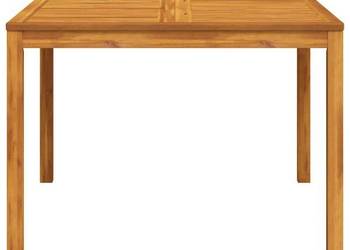 vidaXL Ogrodowy stół jadalniany, 110x110x75 cm(SKU:366369)