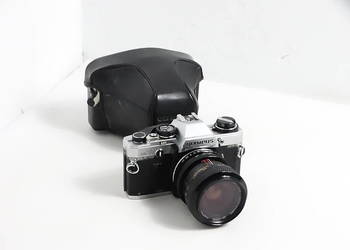 Kultowy Olympus OM-10 + Soligor 28-50mm MC Macro