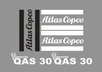 Naklejki naklejka oklejenie ATLAS COPCO QAS 30 Zamiennik