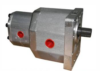 Zębata podwójna pompa hydrauliczna U 80/40, UR 80/40