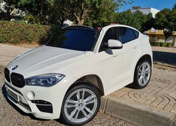 BAWIBUS.PL Auto samochód na akumulator BMW X6 pojazd 2 dwuosobowe RC