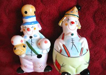 Solniczka i pieprzniczka - Clown - sól i pieprz
