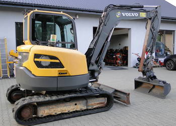 Minikoparka Koparka gąsienicowa VOLVO ECR 58D 6 ton Stan Bardzo dobry KLIMA