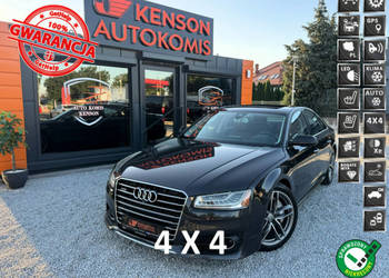 Audi A8 Alcantara, Podgrzewane wentylowane fotele, Kamera 360, Masaż, LED …