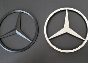 NOWE okrągłe logo MERCEDES znaczek emblemat 90mm 9cm