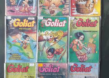 Goliat - zestaw 9 komiksów, wydawnictwo TM-Semic