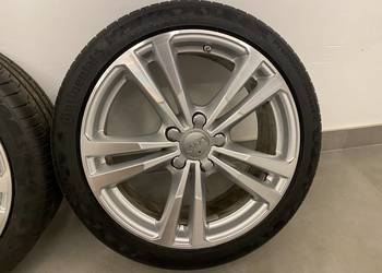 4 x Felgi 18" idealne S-line do Audi A3 A4 Premium Contact 6 225/40 R18 XL