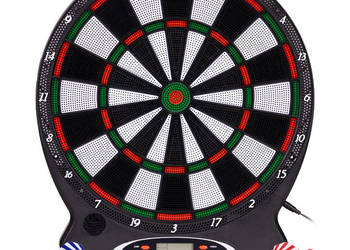 Elektroniczna tarcza do darta gry w rzutki lotki tablica LCD 38 cm 18 gier…