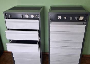 Robotron szafa warsztatowa robocza metalowa ddr