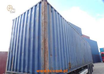 Kontener morski magazynowy budowlany 40 HC 40 DV  używany 12 metrowy