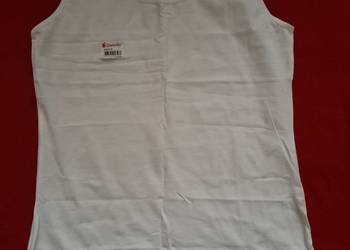 Biały top podkoszulka na ramiączkach