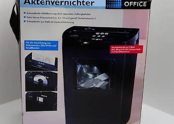 Niszczarka dokumentów UNITED OFFICE UAV 380 A1 – używana, sprawna