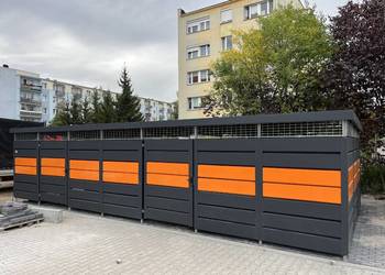 Wiata śmietnikowa na wymiar -producent