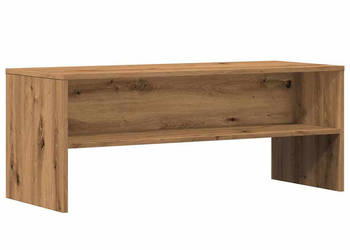 Szafka TV dąb artisan 100x40x40 cm materiał drewnopochodny WM-855769