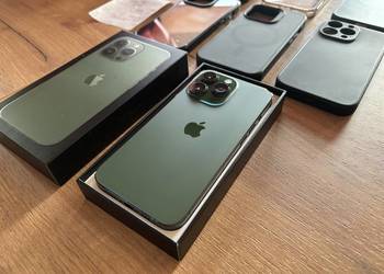 iPhone 13 Pro 128GB Alpine Green stan idealny pełen zestaw
