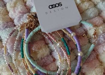 ASOS/Zestaw bransoletek na nogę, bransoletka na kostkę/NOWA
