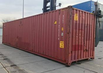 Kontener morski, używany 40 HC, 12 metrowy - Pewny Kontener.