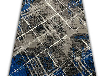 NOWOCZESNY DYWAN 120X170 CARLO 4298 GREY JEANS GĘSTE RUNO DO WNĘTRZ