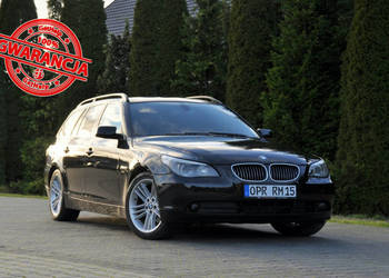 BMW 525 2.5d(177KM)*M-Pakiet*Bi-Xenon*Ringi*Navi*El.Fotele*Skóry*Alu18"ASO…