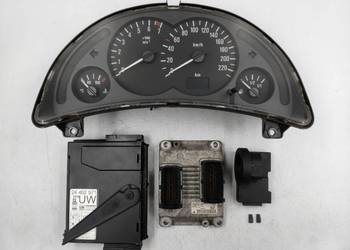 Sterownik Silnika Opel Corsa C 1.2 16v 09115112 0261206074 ZESTAW