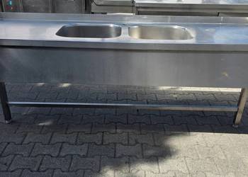 Zlew 2 Komorowy Z Blatem Roboczym - 200/60/85 cm - M.1033 N