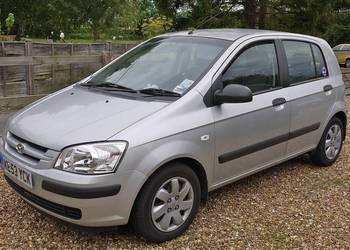 Szyba boczna drzwi błotnika tył Hyundai Getz 3drzwi 5drzwi