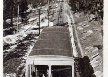 Pocztówka. Kolejka na Gubałówkę