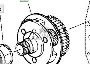 John Deere IVT AUTOPOWER 6820 6920 6920S Zespół przekładni obiegowej CZĘŚC…