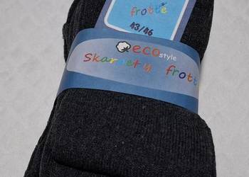 Skarpety Frotte, 43-46, ciemno szare (5 par)