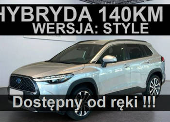 Toyota Corolla Cross 140KM Hybryda Style Kamera Niska Cena Dostępny od ręk…