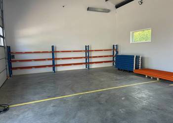 Regał magazynowy półkowy H250cm x 60cm trawers 190cm długość 610cm