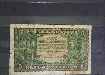 Sprzedam 10 szt. banknotów POLSKICH  z lat 1919-1982 r.