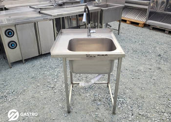 Zlew gastronomiczny 70x70x85 cm