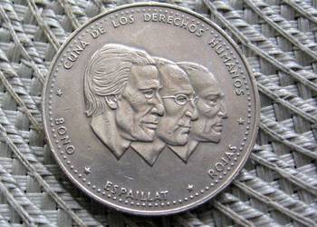 Dominikana 1/2 Peso 1986r