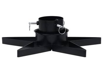 vidaXL Stojak pod choinkę, czarny, 47x47x13,5 cm(SKU:331315)